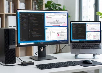 AweSun 遠端桌面結合智慧 AweSun Q1 Smart KVM，打造全方位的硬體級遠端排障方案
