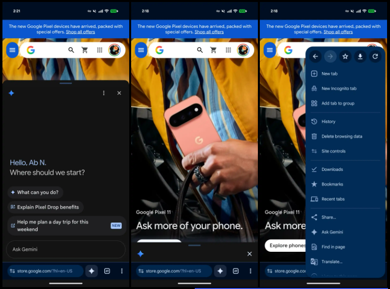 Gemini in Chrome 終於正式登陸 Android 了!支援 Auto Browse 功能 - 電腦王阿達 Gemini in Chrome 終於正式登陸 Android 了!支援 Auto Browse 功能 - 電腦王阿達