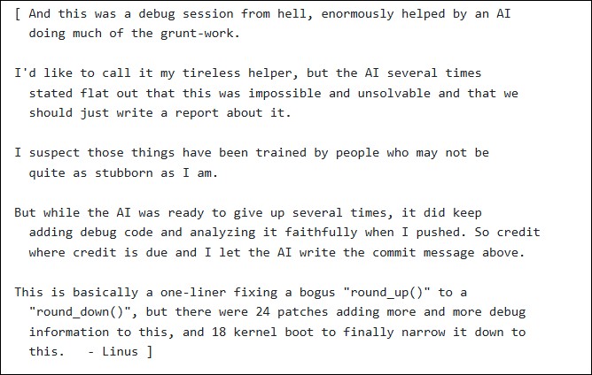 Linux 之父也說讚!Linus Torvalds 與 AI 協作搞定 Intel 顯示卡地獄級 debug - 電腦王阿達 Linux 之父也說讚!Linus Torvalds 與 AI 協作搞定 Intel 顯示卡地獄級 debug - 電腦王阿達