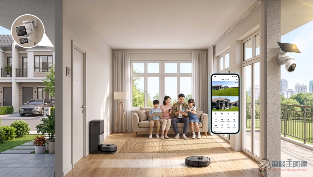 TP-Link 推出 Tapo RV50 Pro Omni 掃拖機器人與兩款太陽能安防攝影機 - 電腦王阿達 TP-Link 推出 Tapo RV50 Pro Omni 掃拖機器人與兩款太陽能安防攝影機 - 電腦王阿達
