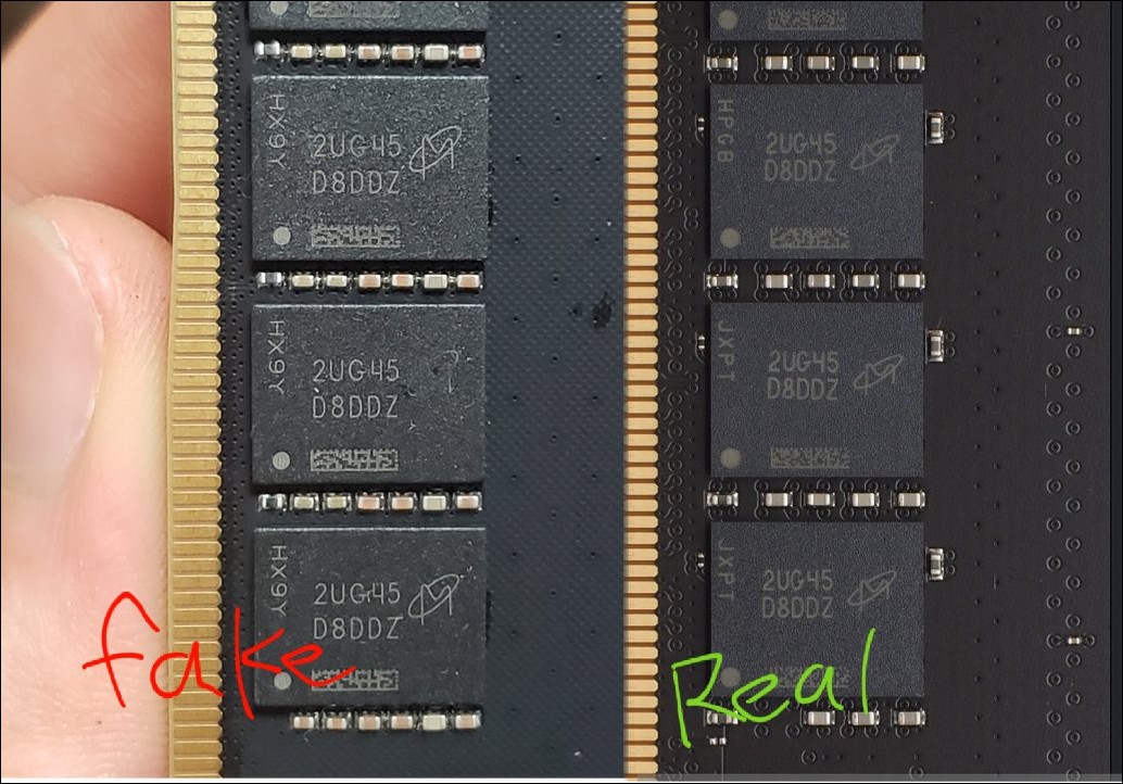 小心被騙!DDR5 記憶體假貨橫行:DDR4 晶片、塑膠板、甚至 DDR2 都拿來騙 - 電腦王阿達 小心被騙!DDR5 記憶體假貨橫行:DDR4 晶片、塑膠板、甚至 DDR2 都拿來騙 - 電腦王阿達