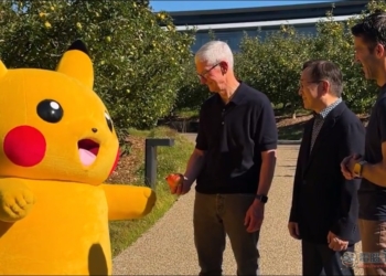 皮卡丘大鬧 Apple Park！Tim Cook 卸任前最後一週與 John Ternus 為寶可夢世界錦標賽造勢