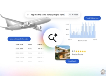 Google AI Mode 加入機票追蹤與飯店預訂，搜尋引擎開始「代辦」各種旅行規劃