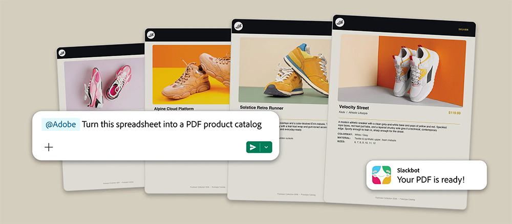 現在 Adobe 將影像、影片和 PDF 建立功能直接整合到 Slack 中 - 電腦王阿達 現在 Adobe 將影像、影片和 PDF 建立功能直接整合到 Slack 中 - 電腦王阿達