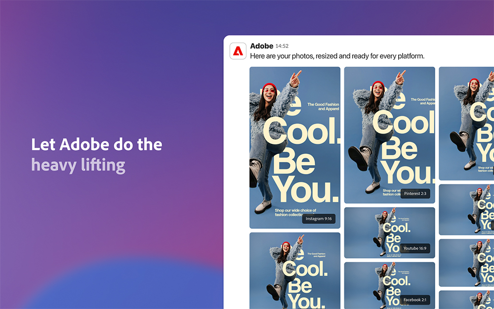 現在 Adobe 將影像、影片和 PDF 建立功能直接整合到 Slack 中 - 電腦王阿達 現在 Adobe 將影像、影片和 PDF 建立功能直接整合到 Slack 中 - 電腦王阿達