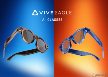 HTC VIVE Eagle 圓框款登場，增加3K錄影功能、AI翻譯全面升級，即將進軍歐美澳
