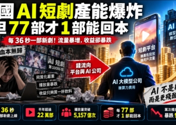 泡沫已破！中國 AI 漫劇半年爆量 22 萬部，98.7% 血本無歸