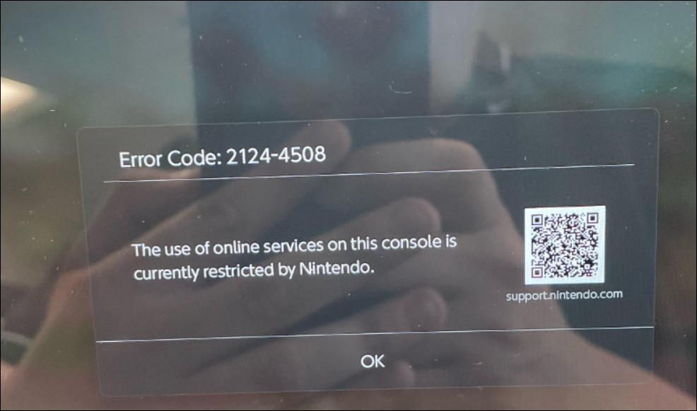 大量任天堂 Switch 2 突然被封!正版玩家也中招,錯誤代碼 2124-4508 原因成謎 - 電腦王阿達 大量任天堂 Switch 2 突然被封!正版玩家也中招,錯誤代碼 2124-4508 原因成謎 - 電腦王阿達
