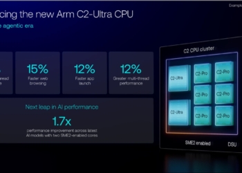 Arm 發表 CSS for Mobile 2：C2-Ultra CPU 與 Mali G2-Ultra NX 登場，AI 性能提升 1.7 倍、功耗降 38%