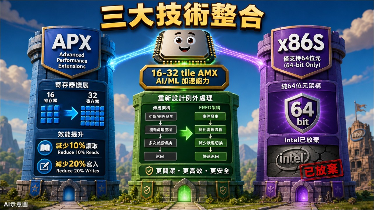 Intel 不敢作的神秘 x86 處理器現身 Linux 核心,拋棄 32 位元包袱,僅支援 64 位元 - 電腦王阿達 Intel 不敢作的神秘 x86 處理器現身 Linux 核心,拋棄 32 位元包袱,僅支援 64 位元 - 電腦王阿達