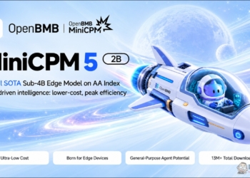 OpenBMB 開源 MiniCPM5-2B：2B 參數模型拿下 sub-4B 開源榜首，專為手機和筆電設計的小模型
