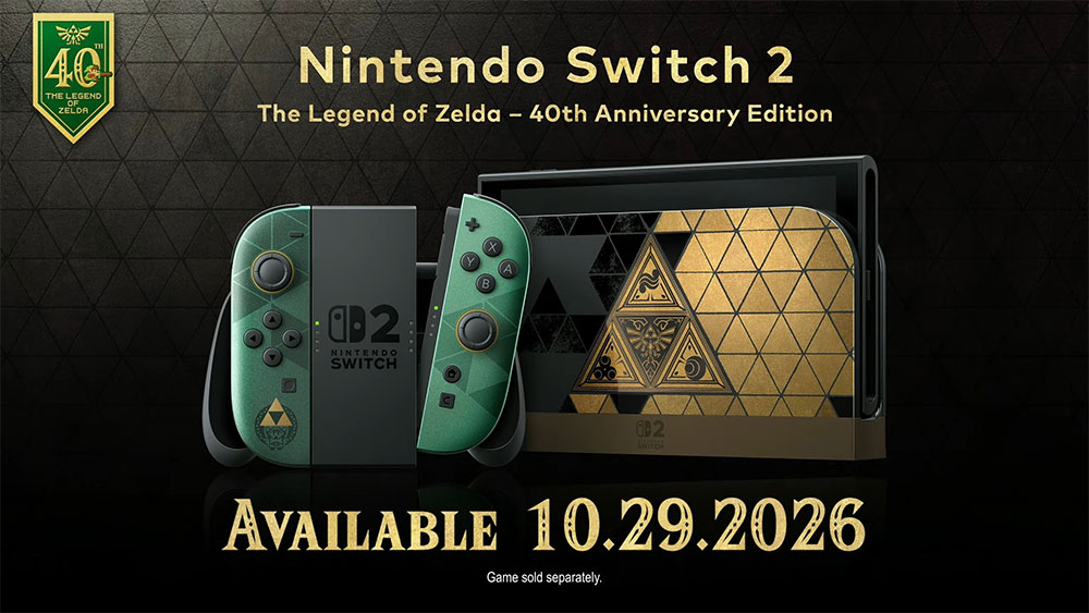 《薩爾達傳說》 40 週年 Nintendo Switch 2 發表 10/29 推出,特別版 Pro 控制器與攜帶包同步發售 - 電腦王阿達 《薩爾達傳說》 40 週年 Nintendo Switch 2 發表 10/29 推出,特別版 Pro 控制器與攜帶包同步發售 - 電腦王阿達