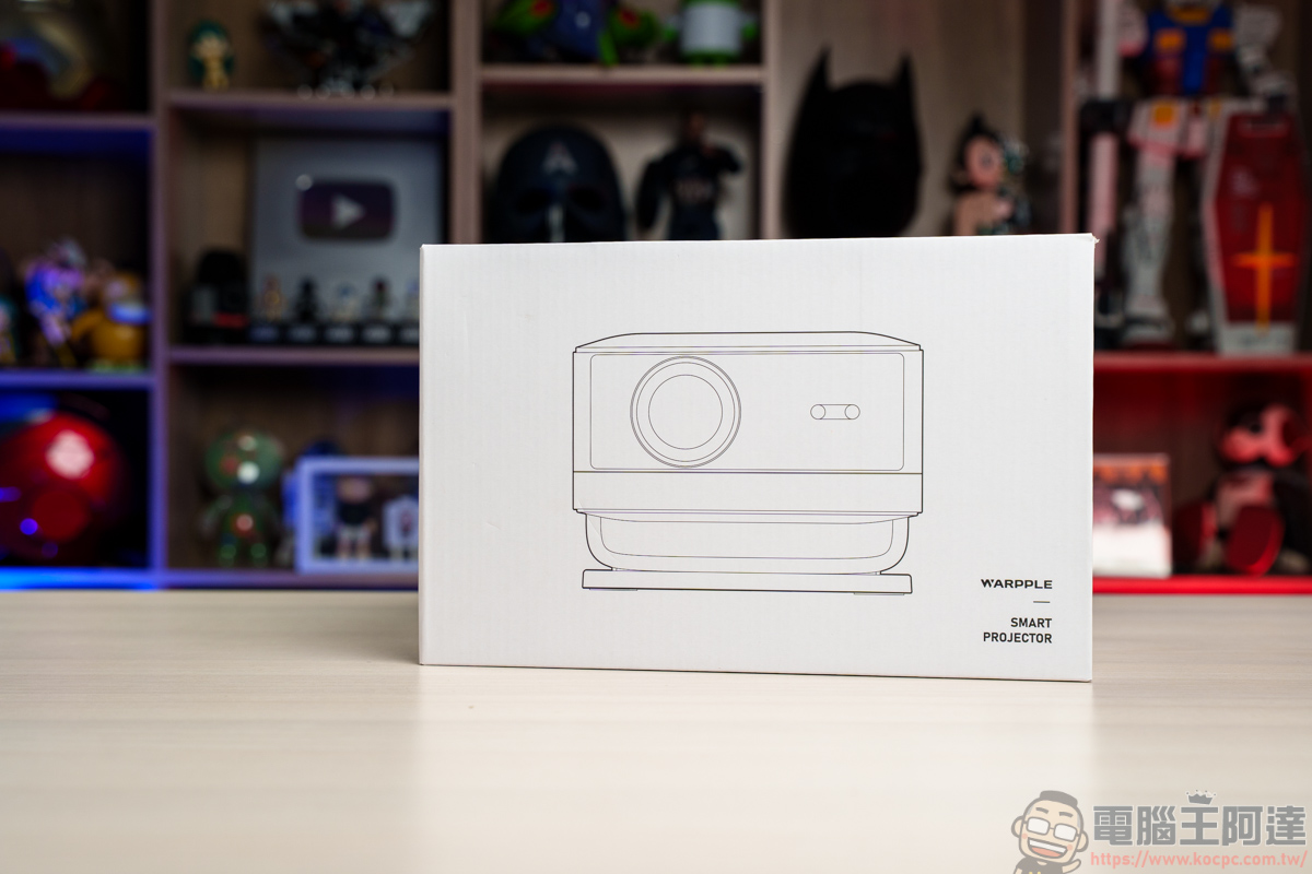 Warpple LA9 Pro 開箱實測:超早鳥價不到六千元入手 Google TV 投影機,0.8 : 1 投射比讓小空間也能有百吋大享受! - 電腦王阿達 Warpple LA9 Pro 開箱實測:超早鳥價不到六千元入手 Google TV 投影機,0.8 : 1 投射比讓小空間也能有百吋大享受! - 電腦王阿達
