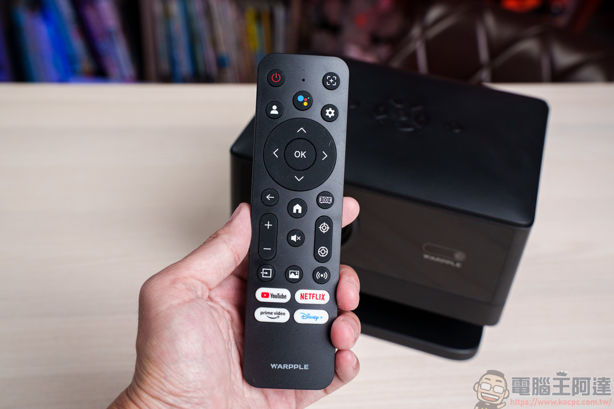Warpple LA9 Pro 開箱實測:超早鳥價不到六千元入手 Google TV 投影機,0.8 : 1 投射比讓小空間也能有百吋大享受! - 電腦王阿達 Warpple LA9 Pro 開箱實測:超早鳥價不到六千元入手 Google TV 投影機,0.8 : 1 投射比讓小空間也能有百吋大享受! - 電腦王阿達