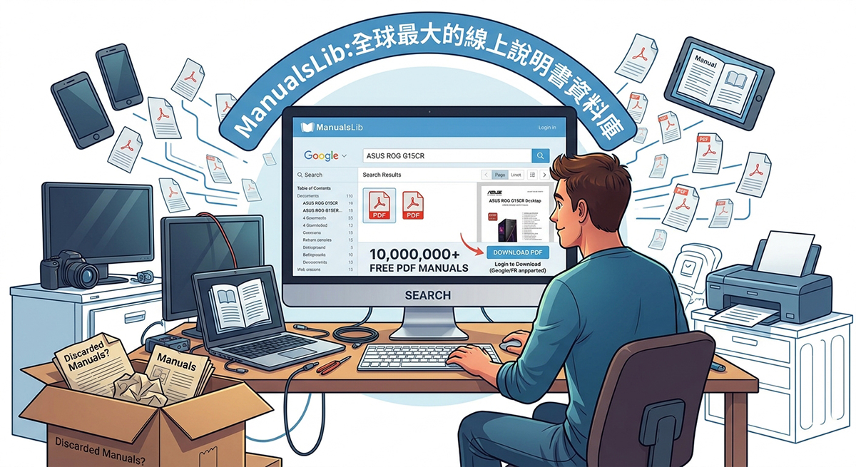 找不到說明書?「ManualsLib」收錄破千萬份產品手冊,家電、3C、汽機車疑難雜症一鍵搞定! - 電腦王阿達 找不到說明書?「ManualsLib」收錄破千萬份產品手冊,家電、3C、汽機車疑難雜症一鍵搞定! - 電腦王阿達