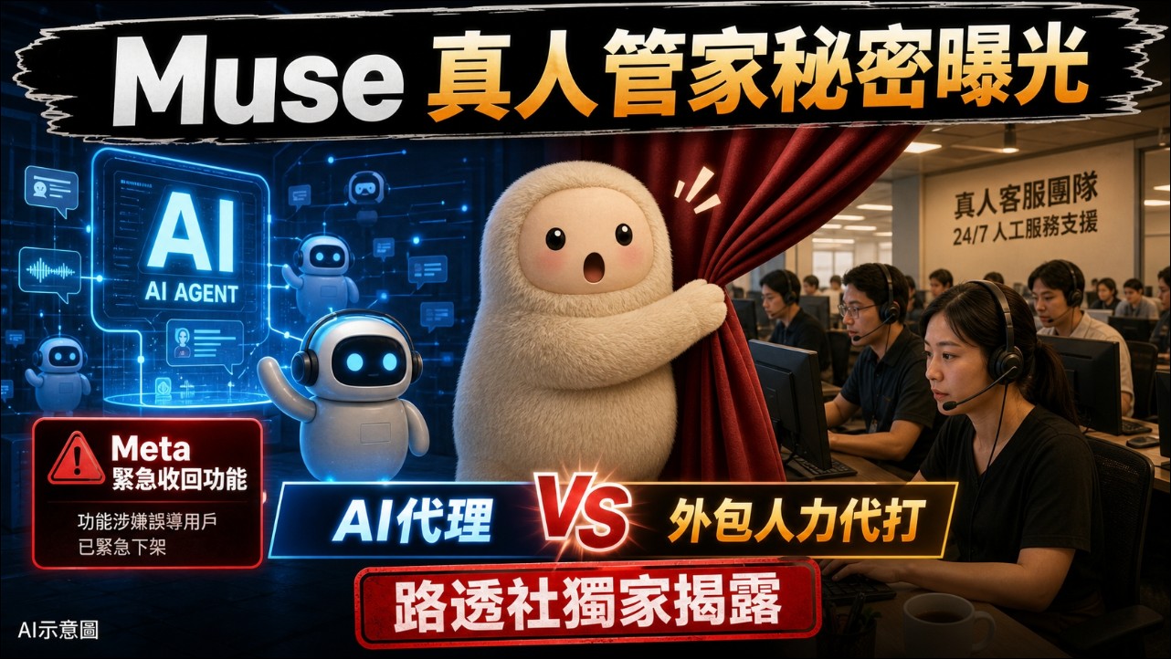 Meta Muse 內部測試 AI 代打電話功能驚爆竟由「真人」代打,內部抗議後緊急收回 - 電腦王阿達 Meta Muse 內部測試 AI 代打電話功能驚爆竟由「真人」代打,內部抗議後緊急收回 - 電腦王阿達