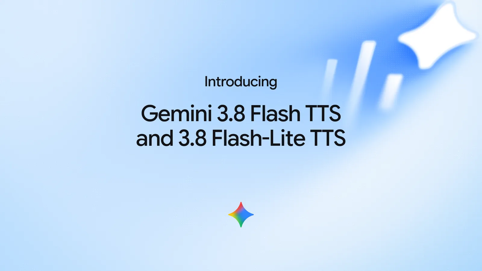 Google 推出全新 Gemini 3.8 TTS 系列文字轉語音模型!支援 30 秒複製人聲、自創聲線、逐句控制「怎麼演」 - 電腦王阿達 Google 推出全新 Gemini 3.8 TTS 系列文字轉語音模型!支援 30 秒複製人聲、自創聲線、逐句控制「怎麼演」 - 電腦王阿達