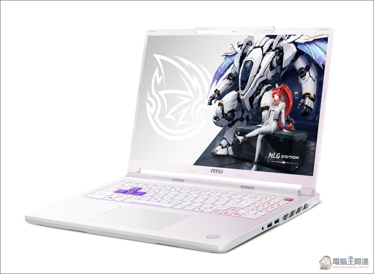白色機身藏龍族公主!MSI 魔龍姬限量版 Crosshair A16 HX 上市,NT$79,900 - 電腦王阿達 白色機身藏龍族公主!MSI 魔龍姬限量版 Crosshair A16 HX 上市,NT$79,900 - 電腦王阿達