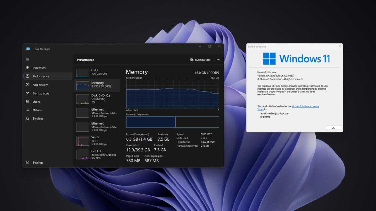 Windows 11 26H2 似乎悄悄獲得重大效能改善,部分電腦 RAM 占用明顯下降 - 電腦王阿達 Windows 11 26H2 似乎悄悄獲得重大效能改善,部分電腦 RAM 占用明顯下降 - 電腦王阿達