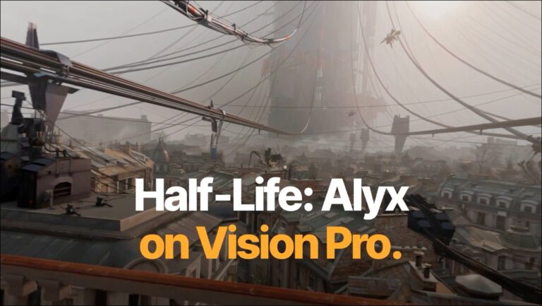 神人將《Half-Life: Alyx》原生移植 Vision Pro！Glovebox 免 PC、免串流一鍵安裝暢玩
