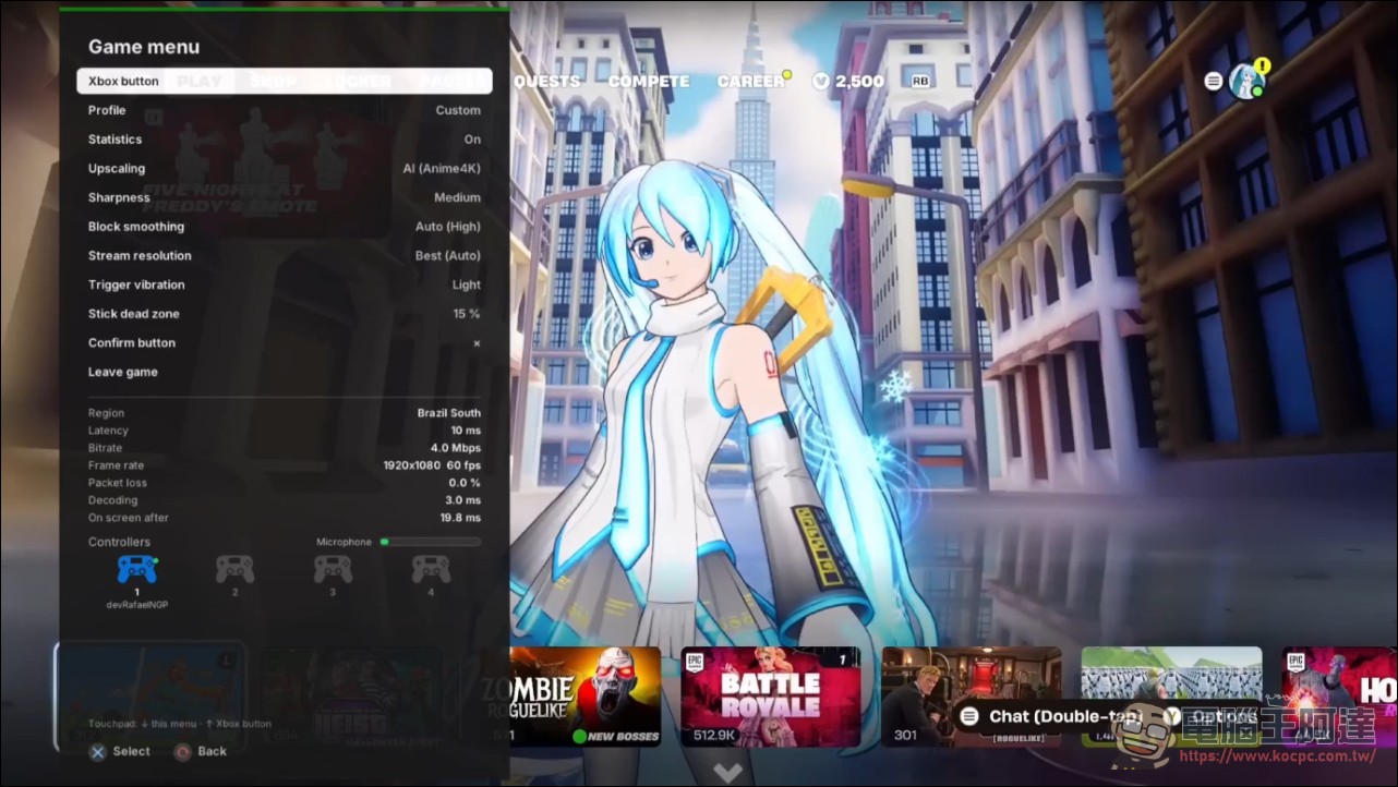 開源專案 PSBox 讓 PS5 直玩 Xbox 雲端遊戲:支援4K放大、四手柄與Xbox主機串流 - 電腦王阿達 開源專案 PSBox 讓 PS5 直玩 Xbox 雲端遊戲:支援4K放大、四手柄與Xbox主機串流 - 電腦王阿達