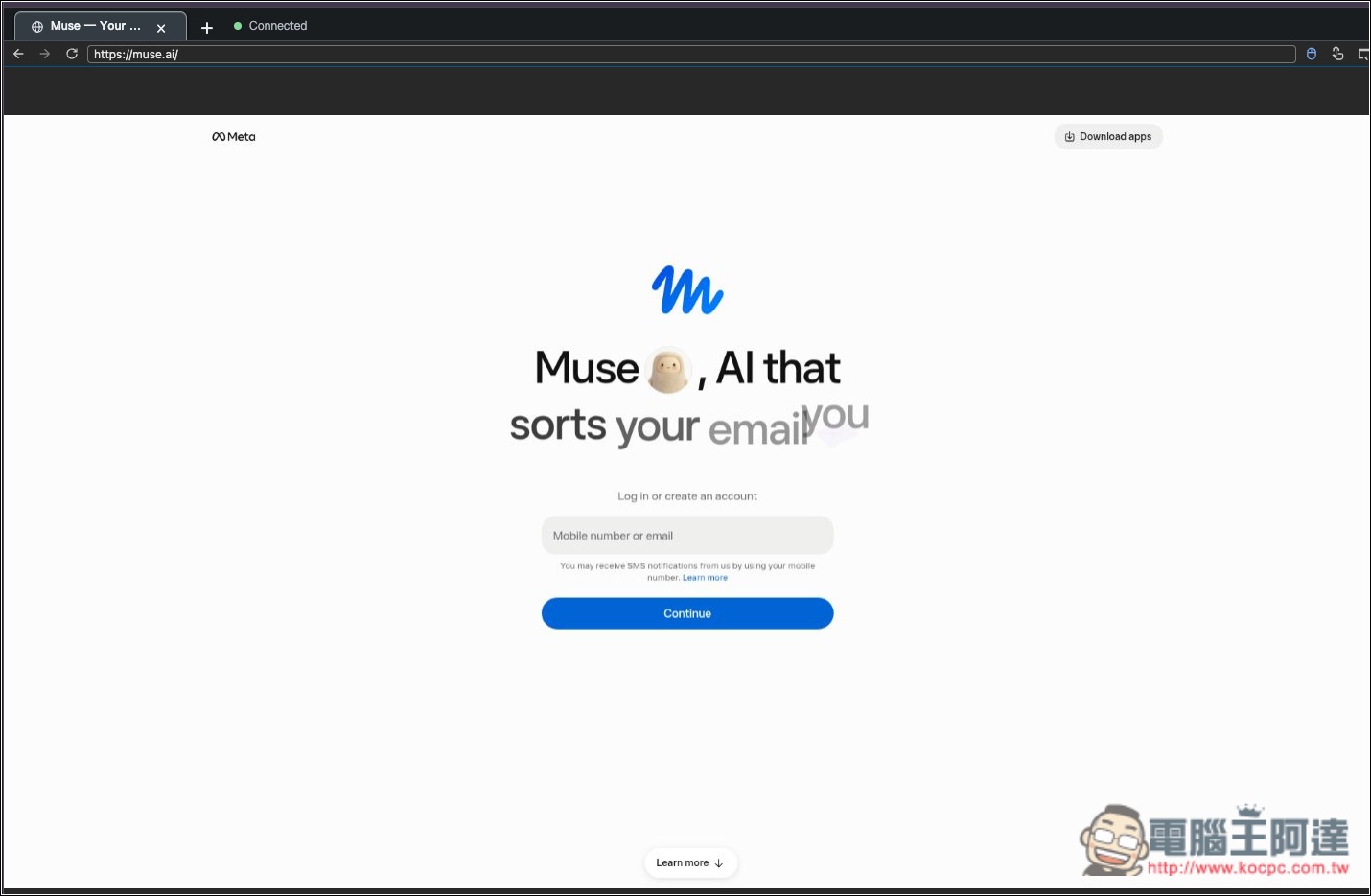 免 VPN 也能搶先註冊 Meta Muse 的方法 - 電腦王阿達 免 VPN 也能搶先註冊 Meta Muse 的方法 - 電腦王阿達
