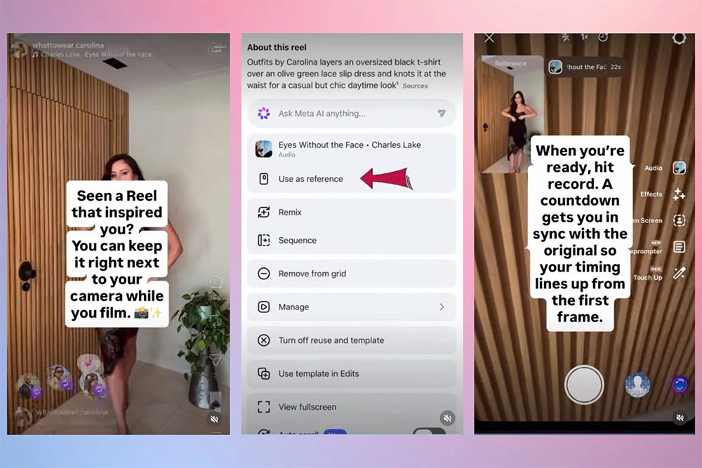 Instagram 推出全新「用作參考」懸浮功能!教你輕鬆跟拍熱門 Reels 不再死記舞步與轉場 - 電腦王阿達 Instagram 推出全新「用作參考」懸浮功能!教你輕鬆跟拍熱門 Reels 不再死記舞步與轉場 - 電腦王阿達