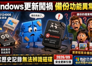 Windows 11 備份災情未解？微軟號稱已修正 File History 問題，仍有用戶反映備份時間異常