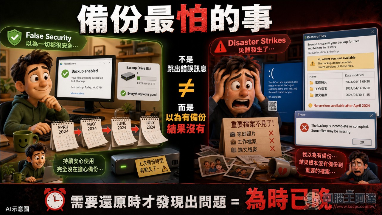 Windows 11 備份災情未解?微軟號稱已修正 File History 問題,仍有用戶反映備份時間異常 - 電腦王阿達 Windows 11 備份災情未解?微軟號稱已修正 File History 問題,仍有用戶反映備份時間異常 - 電腦王阿達
