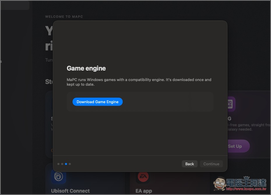 MaPC 讓你用 Mac 玩 Windows 遊戲更輕鬆!免複雜設定,整合 Steam、Epic、GOG 等平台 - 電腦王阿達 MaPC 讓你用 Mac 玩 Windows 遊戲更輕鬆!免複雜設定,整合 Steam、Epic、GOG 等平台 - 電腦王阿達