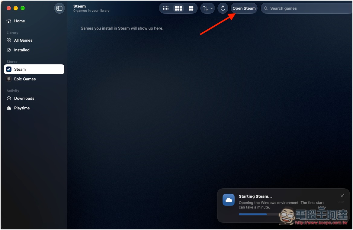 MaPC 讓你用 Mac 玩 Windows 遊戲更輕鬆!免複雜設定,整合 Steam、Epic、GOG 等平台 - 電腦王阿達 MaPC 讓你用 Mac 玩 Windows 遊戲更輕鬆!免複雜設定,整合 Steam、Epic、GOG 等平台 - 電腦王阿達
