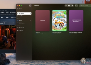 MaPC 讓你用 Mac 玩 Windows 遊戲更輕鬆！免複雜設定，整合 Steam、Epic、GOG 等平台
