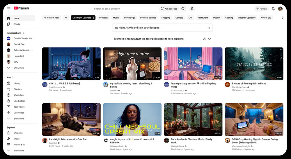 YouTube 首頁開放自訂推薦串與簡化頂部導覽列,個人化體驗全面進化 - 電腦王阿達 YouTube 首頁開放自訂推薦串與簡化頂部導覽列,個人化體驗全面進化 - 電腦王阿達