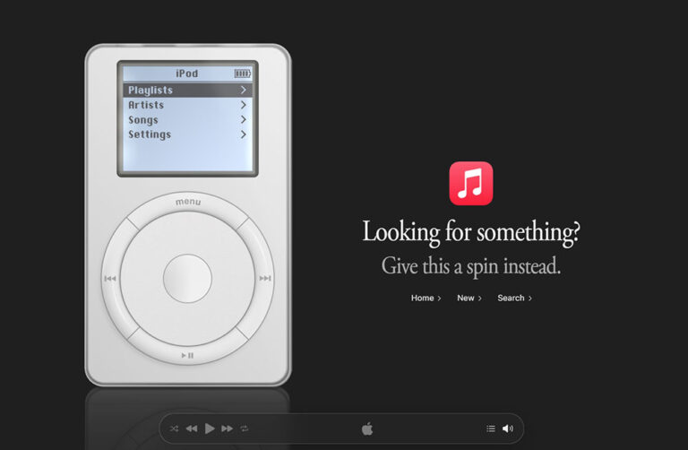 重溫口袋裡的音樂革命：Apple 官網驚喜現身 iPod 25 週年互動彩蛋