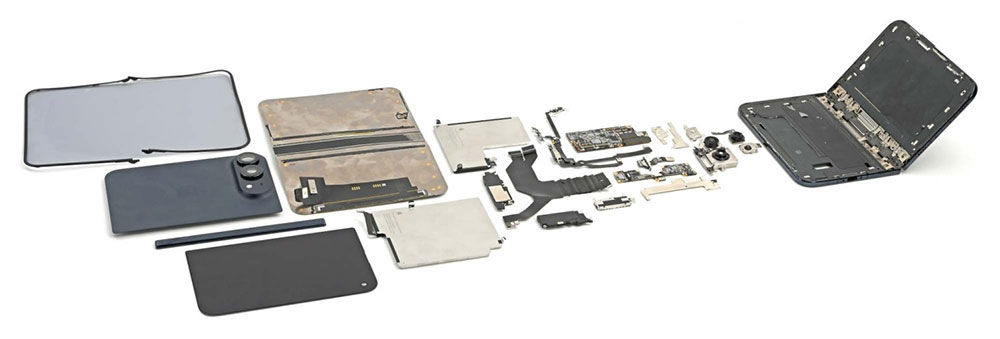 史上最易修摺疊機?iFixit 拆解蘋果 iPhone Duo - 電腦王阿達 史上最易修摺疊機?iFixit 拆解蘋果 iPhone Duo - 電腦王阿達