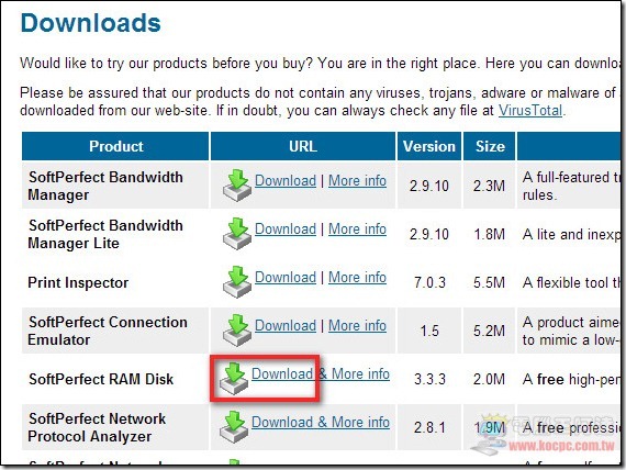 SoftPerfect RAM Disk01 SoftPerfect RAM Disk01