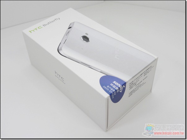 HTC蝴蝶機開箱01 HTC蝴蝶機開箱01