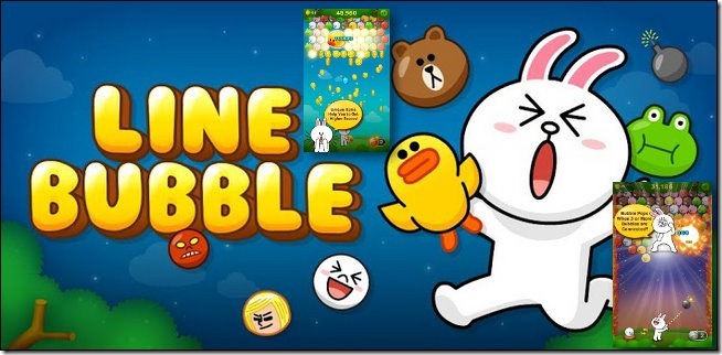 LINE BUBBLE LINE BUBBLE