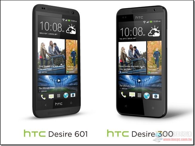 HTC Desire 601 & HTC Desire 300 HTC Desire 601 & HTC Desire 300