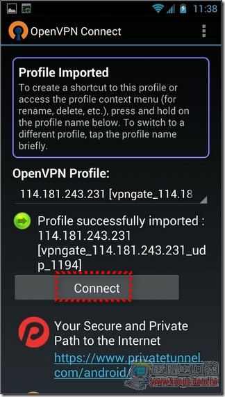 OpenVPN Android版07 OpenVPN Android版07