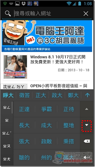 Google注音輸入法29 Google注音輸入法29