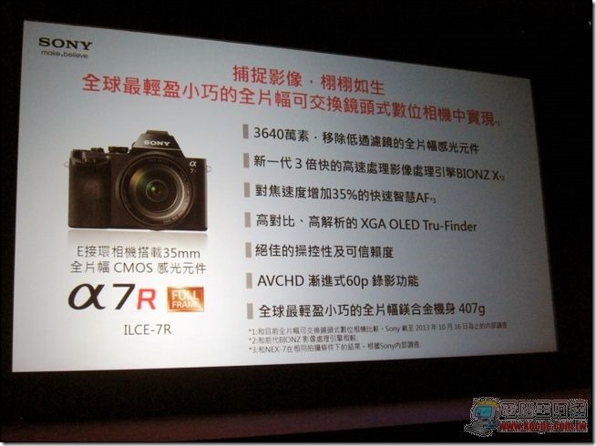 Sony α7發表會12 Sony α7發表會12