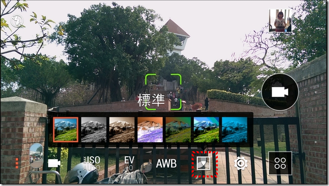 HTC One M8拍攝介面10 HTC One M8拍攝介面10