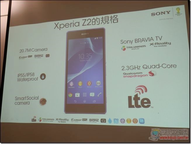 Sony Xperia Z2-03 Sony Xperia Z2-03