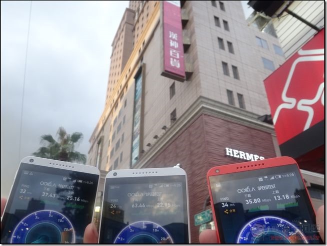 台灣大哥大4G實測 (5) 台灣大哥大4G實測 (5)