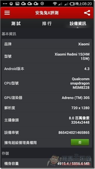 Redmi 1S-01 Redmi 1S-01