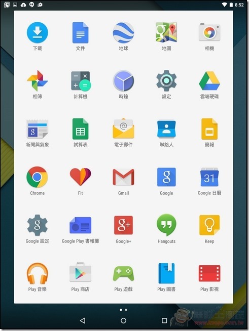 Nexus9軟體 (6) Nexus9軟體 (6)