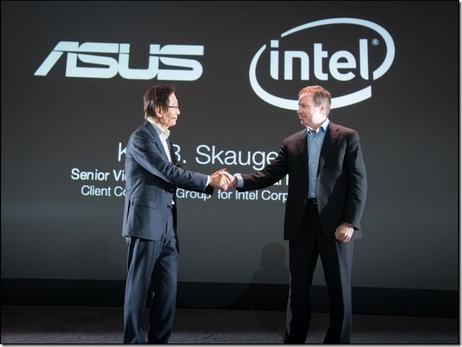 Intel資深副總裁Kirk Skaugen今日亦到場為華碩站台表示,「Intel和華碩對科技懷抱同樣的熱情。ZenFone的成功,尤其代表著雙... Intel資深副總裁Kirk Skaugen今日亦到場為華碩站台表示,「Intel和華碩對科技懷抱同樣的熱情。ZenFone的成功,尤其代表著雙...