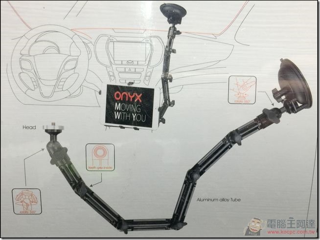 ONYX-DORKAS車用平板架-04 ONYX-DORKAS車用平板架-04